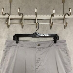 Birddogs Pants Men's 36X31 Gray Performance Chino Golf Tech Active Versatile